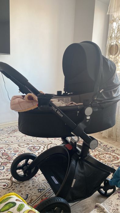 Hot mom коляска универсальная 3 в 1