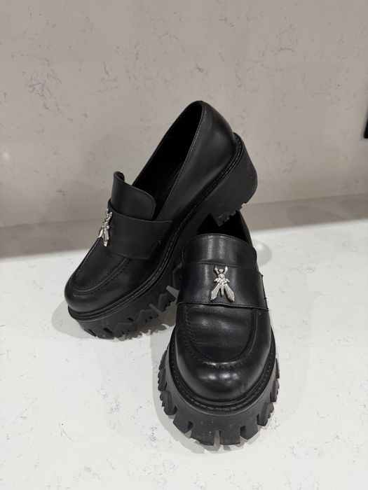 Мокасини кожени Patrizia Pepe