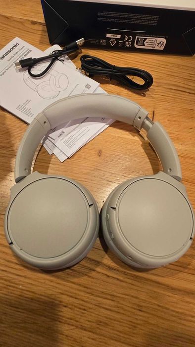 Căști Wireless Over-Ear Panasonic RB-M600B cu ANC – Full Box, Impecabile