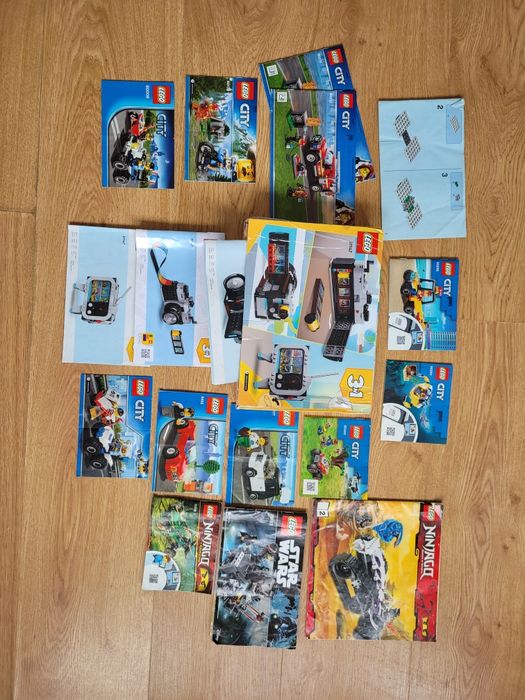 Lot instrucțiuni Lego  minecraft Ninjago creator