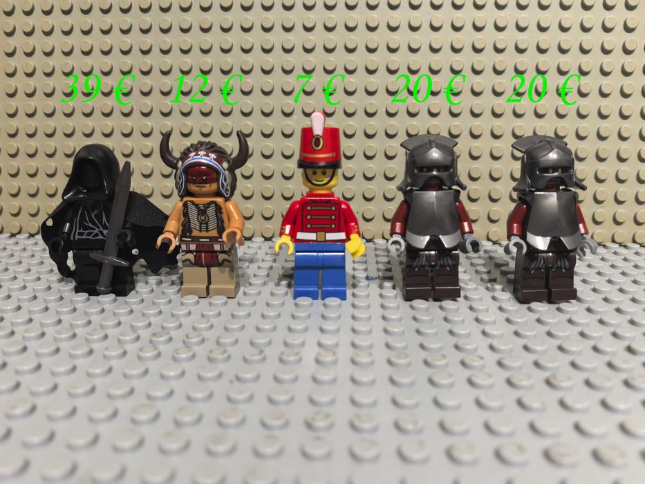 LEGO минифигурки рицари пирати нинджаго космос колекционерски стар уорс уестърн фортнайт властелинът на пръстените други ЧАСТ 3