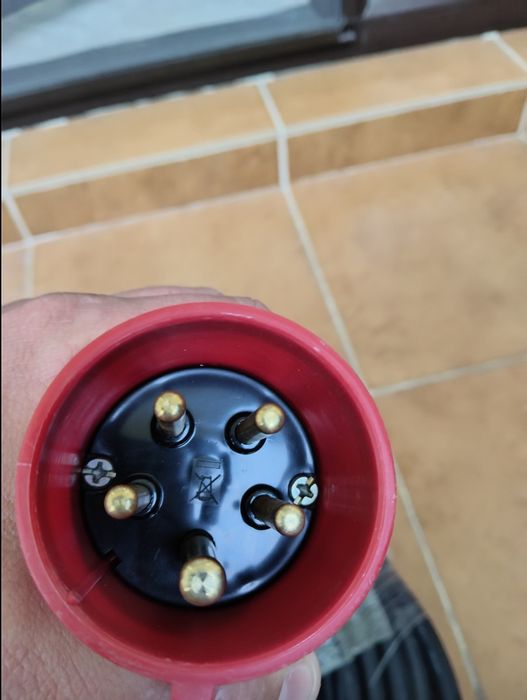 Cablu trifazic Bals 25m, mufa 32