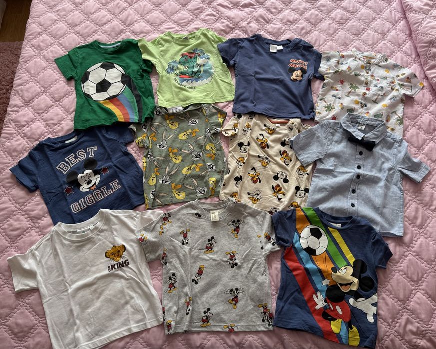 Tricouri Lot H&M 80