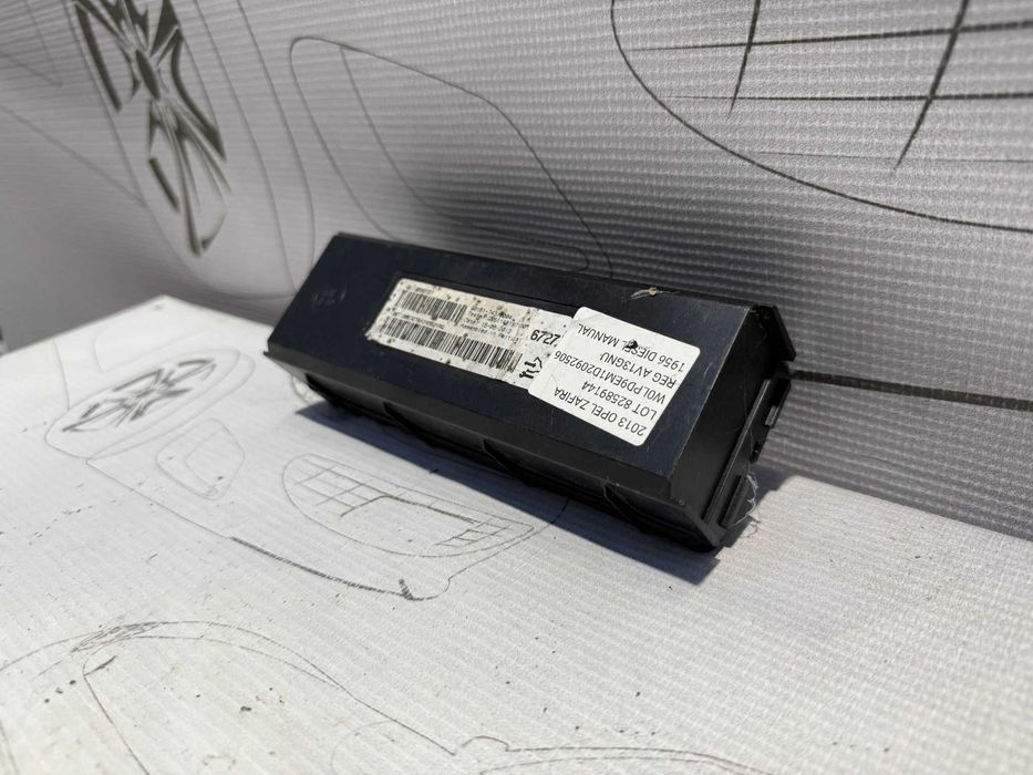 Modul climatizare Opel Zafira C 13586727 2013 / [2011-2019] / (5B3)