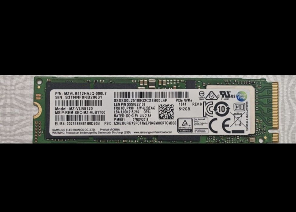 Samsung Ssd 512gb