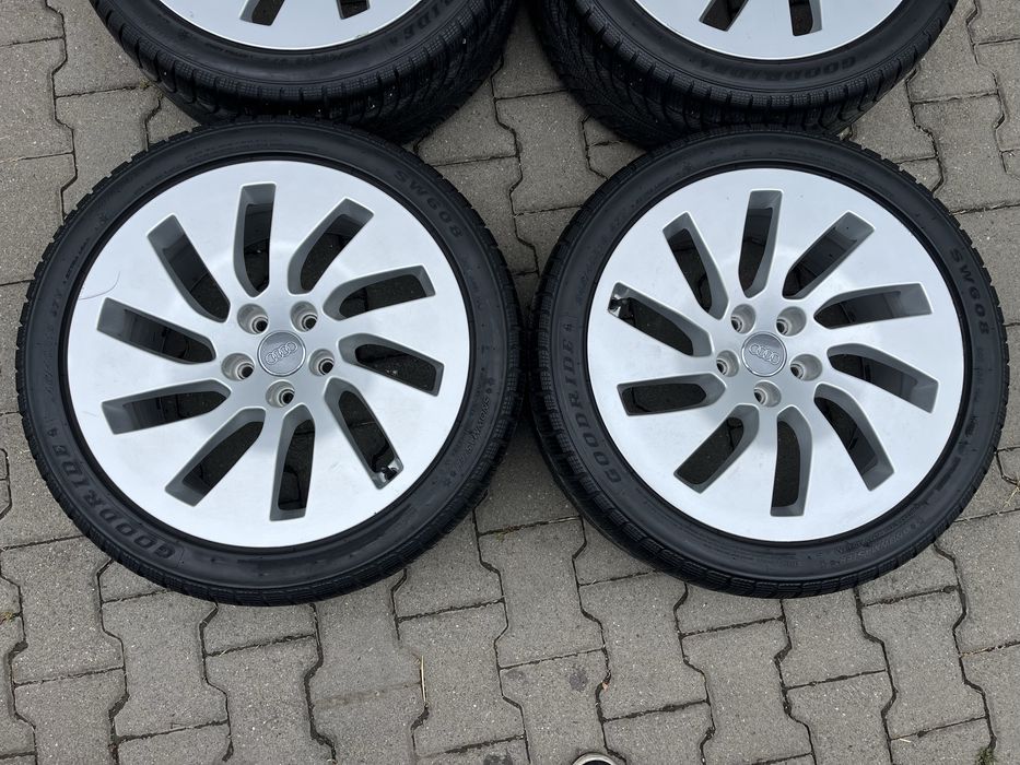 Jante aliaj 5x112mm, anvelope 245/40 R18 Audi A4 B8, A5 A6 A7 A8