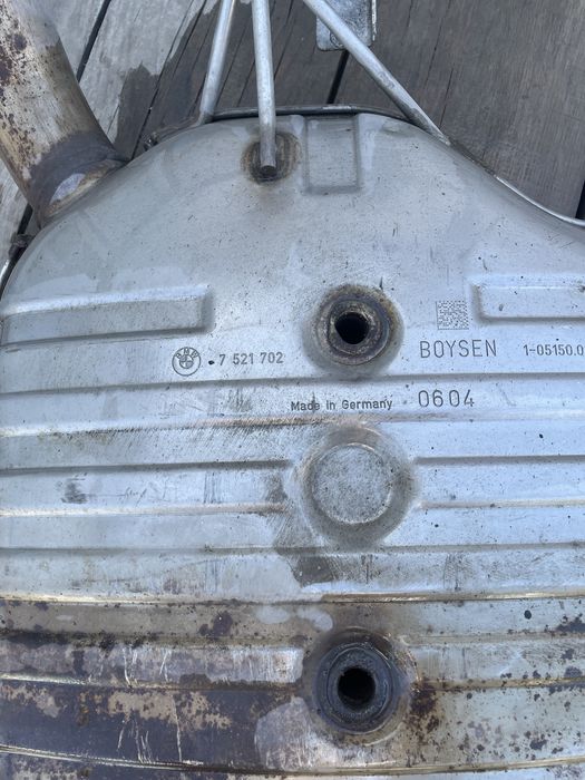 Сток банка Выхлоп е60 задная банка