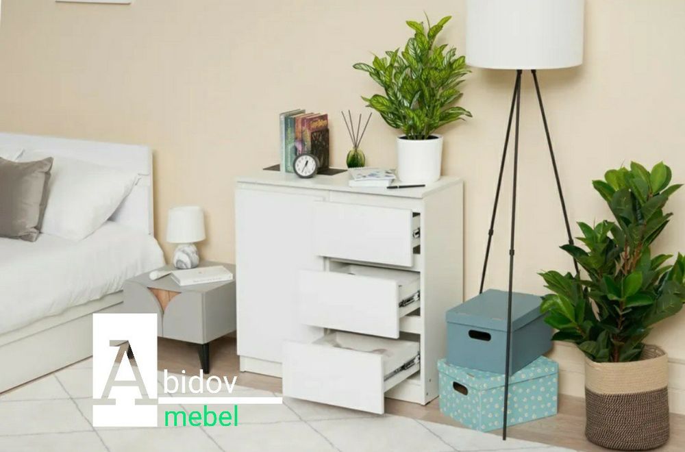 Комод честер для белья в стиле hi-tech.