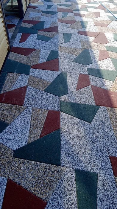 Гранит Брусчатки Каменный ковёр Травертин