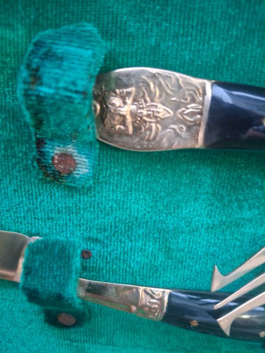 Бронзов голям антикварен сервиз