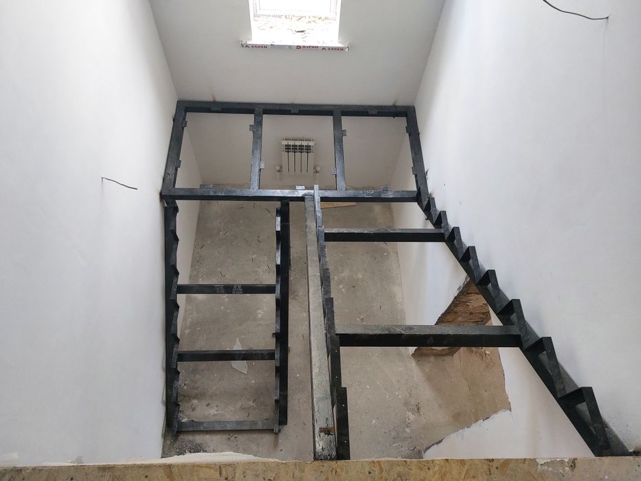 Сварочный Работа Лестница Каркас Перила Ковка Лофт