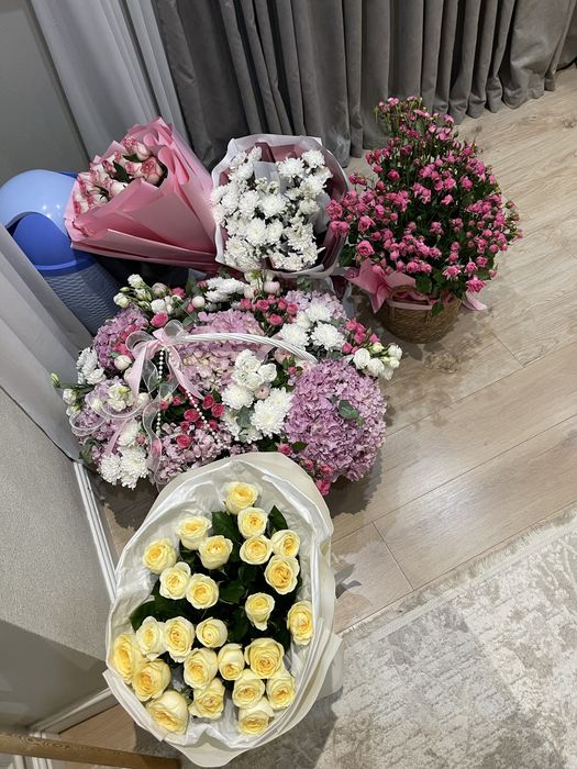 Продается готовые букеты
