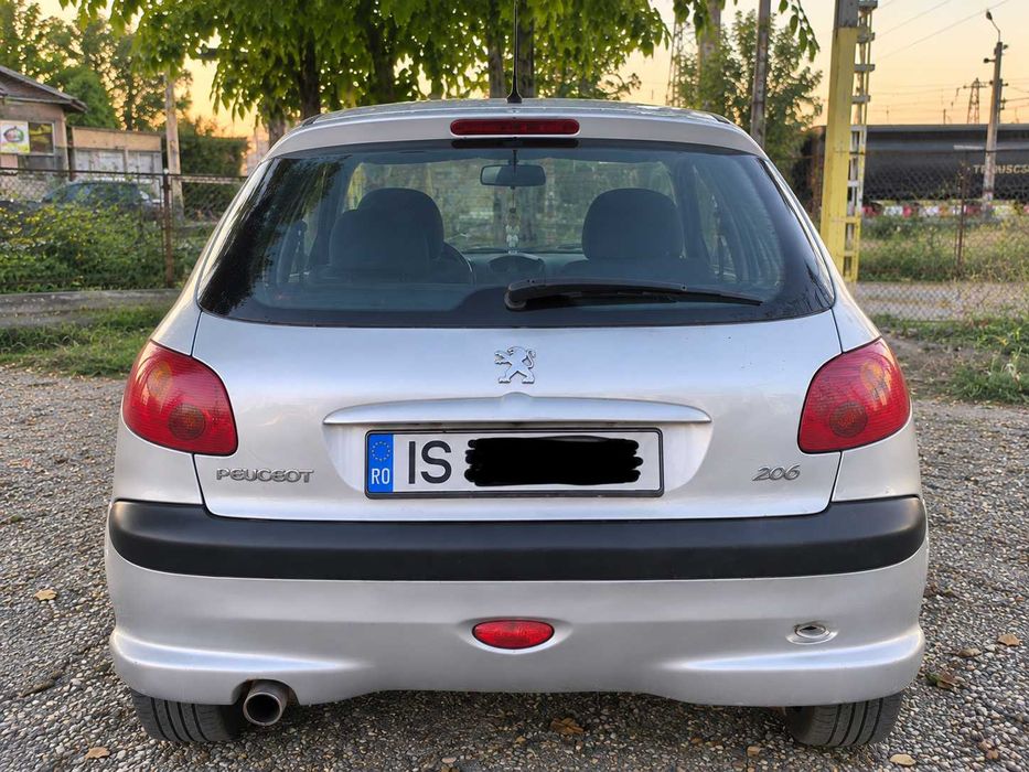 Peugeot 206 1.4 benzină | 138.138 km reali | AC | ITP nou | 2007