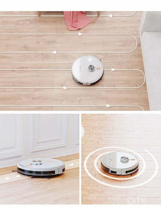 NEATSVORX600proRU Pобот-пылесос с LiDAR, 6000Па, 5200 мАч, Есть Русск
