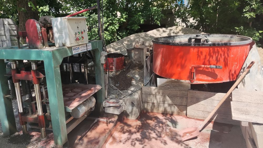 Оборудование для пескоблока