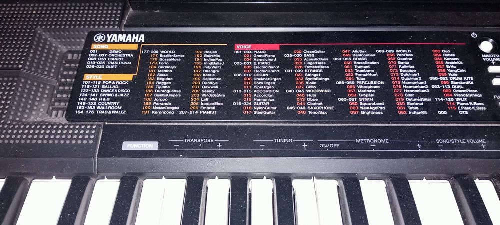 Синтезатор. Iamaha