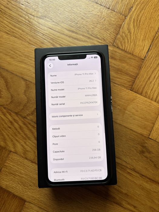 Iphone 11 Pro Max de 256 Gb Space Gray