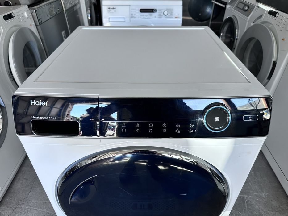 Сушилня +гаранция 1 година. Haier Термопомпа 10кг. КЛАС А++. Безплатна доставка  за София