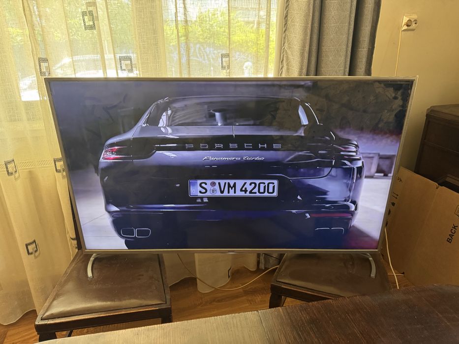 IEFTIN-!-Raritate!TV SHARP Led ,139 cm-4K UHDR,60 Hz,Telecomanda prin Unde Radio,Sunet Harman&Kardon NOU-Desing&Calitate Premium !-Ieftin !