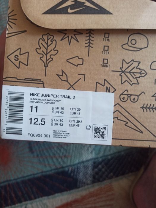 Маратонки Nike Trail3. 45 номер, 29 см стелка