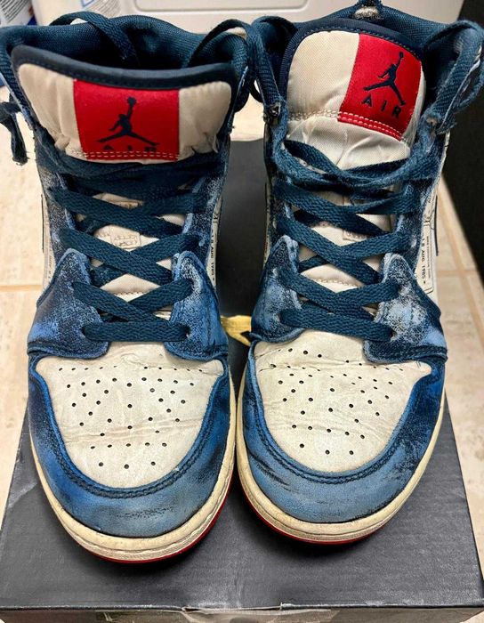 Stop! Vand adidasi Nike Air Jordan 1 MID SE, mar.38,5, in conditii bune