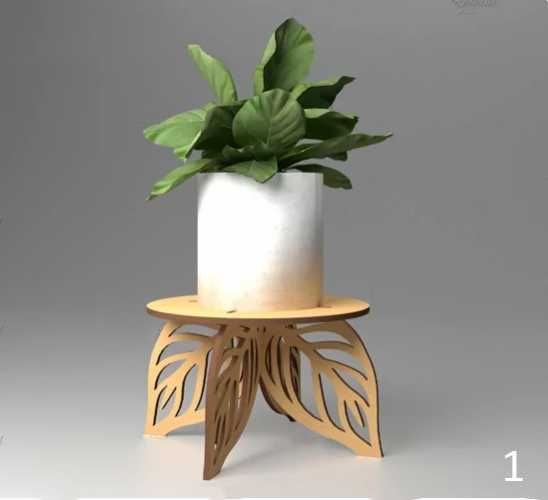 Изработка на дървена поставка за цвея (+гравиране по избор)