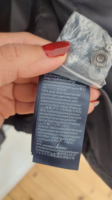 Много топло яке Tommy jeans с пух - S