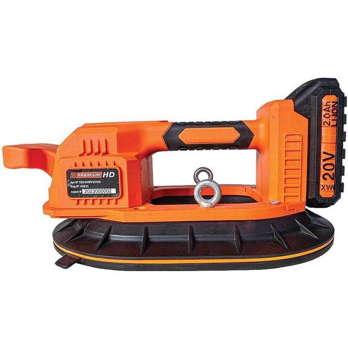 Вакуум вендуза, акумулаторна, PREMIUM HD20, 20V, 2Ah, до 150 кг