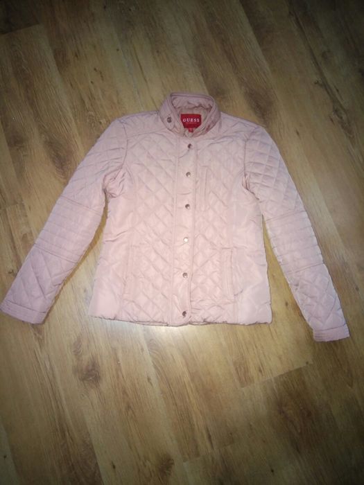 Geaca damă Guess roz pudră mărimea S