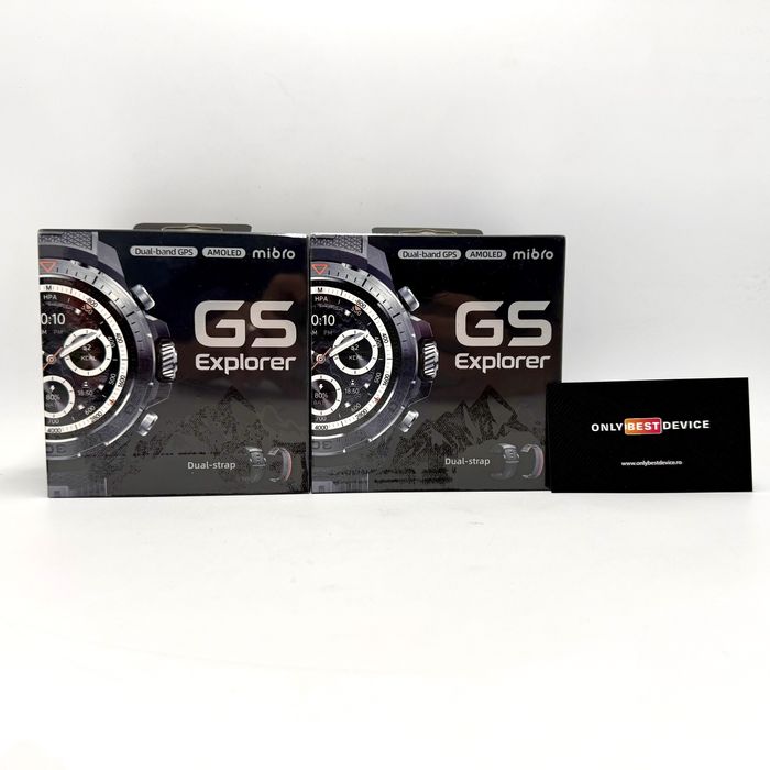 Smartwatch Mibro GS Explorer Obsidian Black