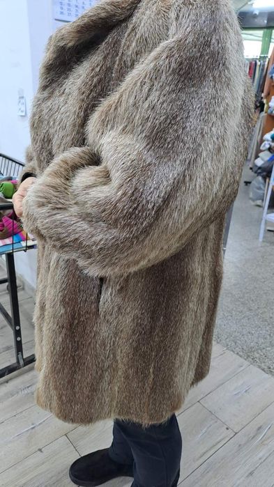 Палто от естествен косъм