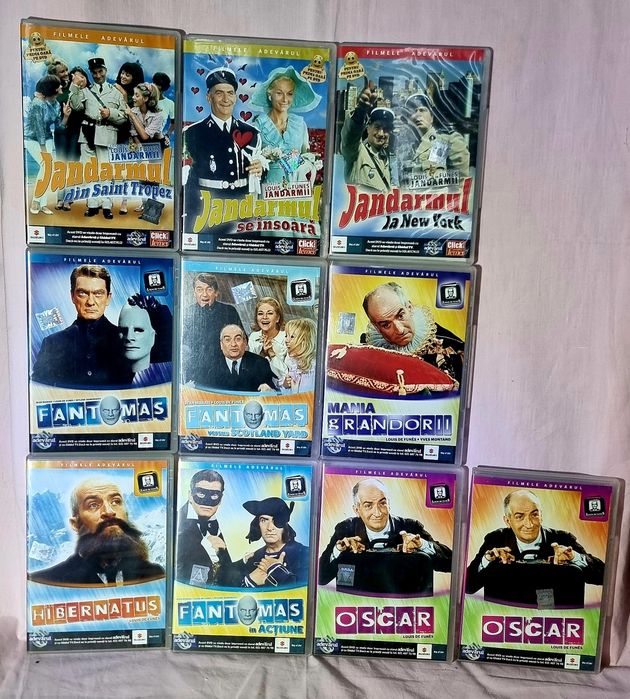 Colectie Dvd-uri cu Louis de Funes