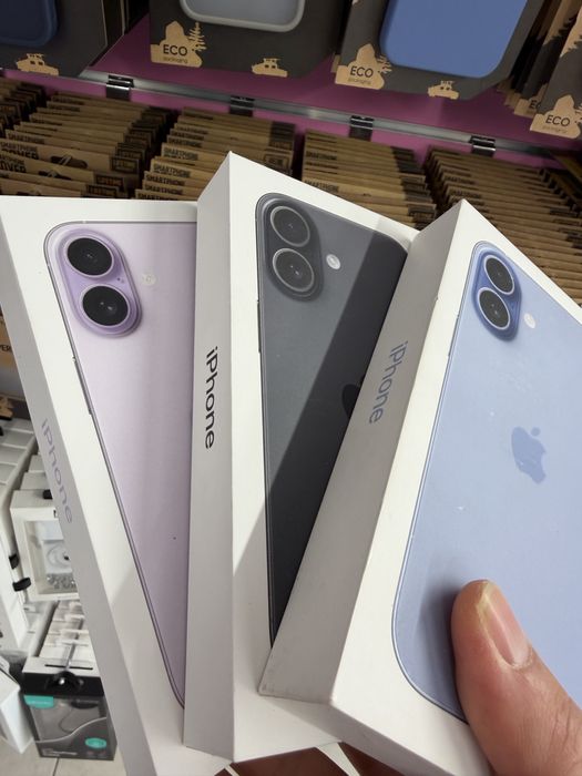 iPhone 17 256GB black,lavender,mist blue,white,запечатани,чисто нови