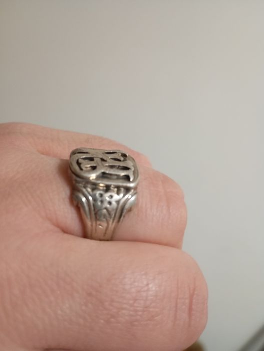 Мъжки пръстен сребърен