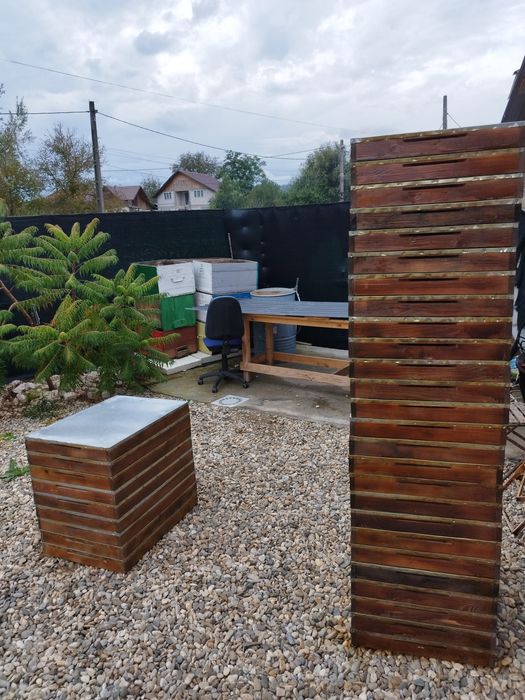Vând cutii 18 rame fără albină lichidare stupina