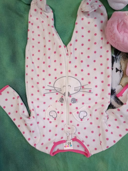 Лот боди гащеризони коледна рокля 62 см