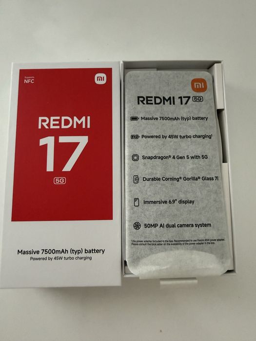 Xiaomi Redmi 17 5G Black 128GB