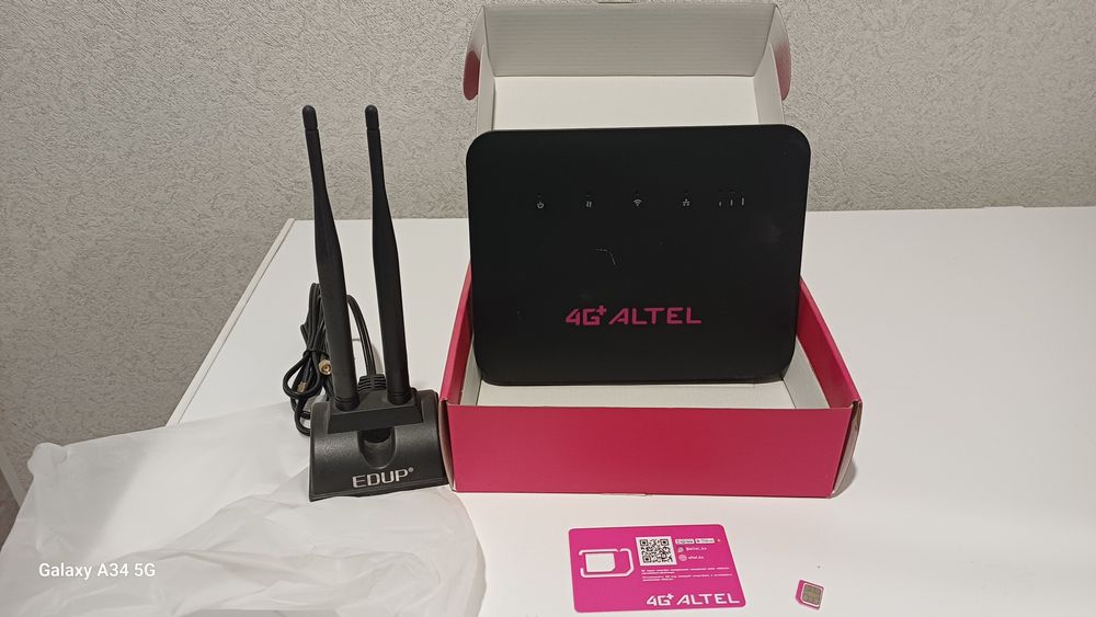 Модем 4G с антенной