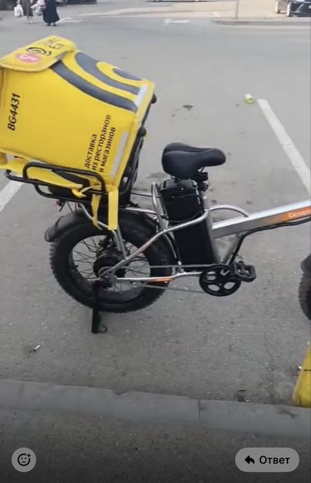 Электровелосипед Электро велик gepard