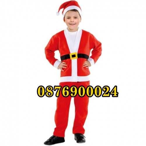 Детски коледен костюм за Момче Момиче или Елф РАЗМЕРИ Коледни дрехи