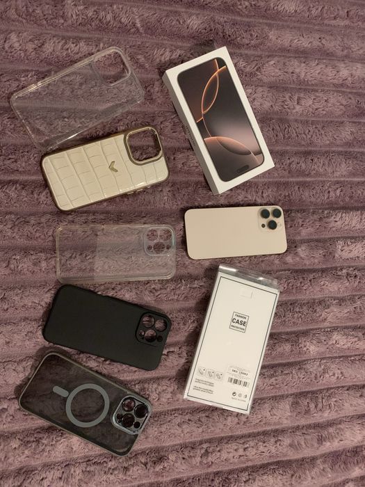 Iphone 16 pro max 256gb la cutie si factura altex schimb cu 15 pro max