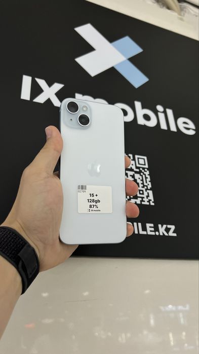 iphone 15 + 128 gb 87%