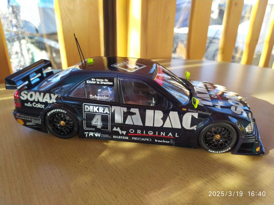 1:18 Метални Модели на MERCEDES C-Klass DTM Team AMG - UT models