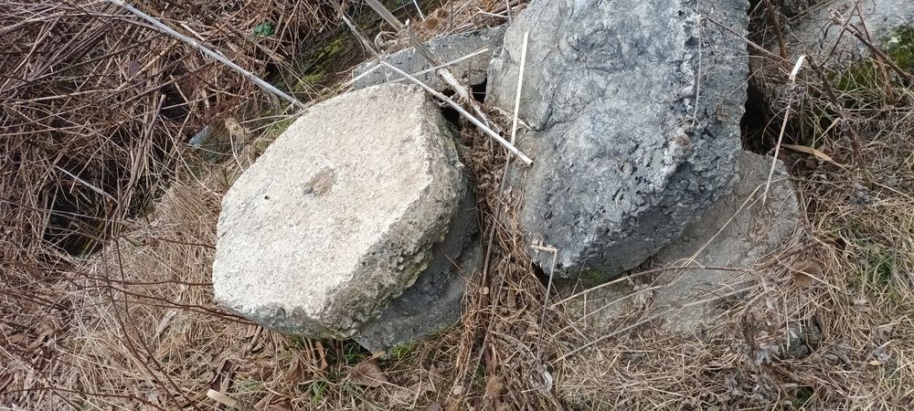 Hecsagone de beton 9 bucati