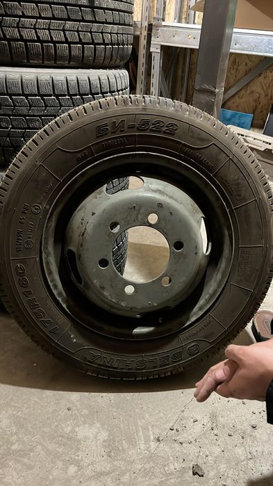 Газелге запасқа жаңа шина