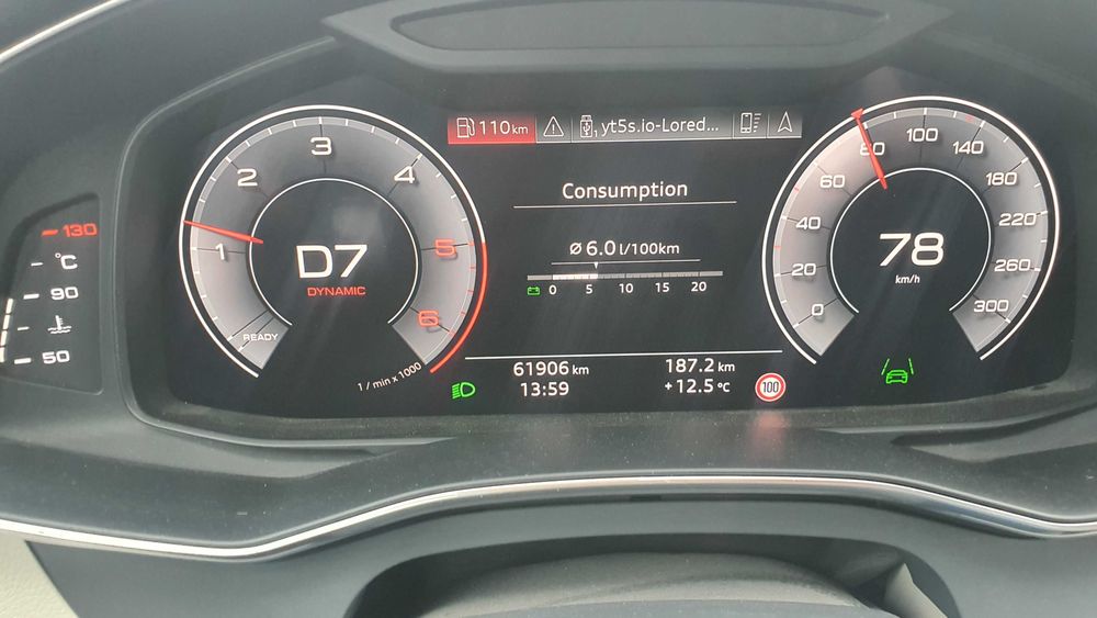 AUDI A6 4K  2020 Mild hybrid 60000km reali