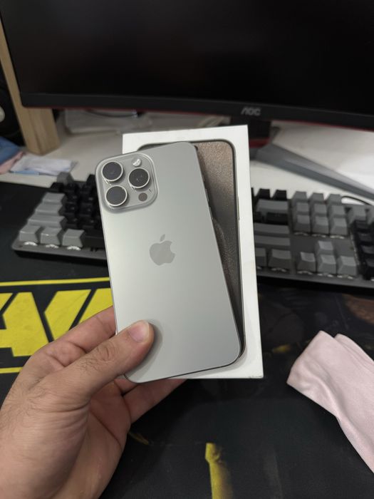 Iphone 15 pro max 10/10 Holati Idealll
