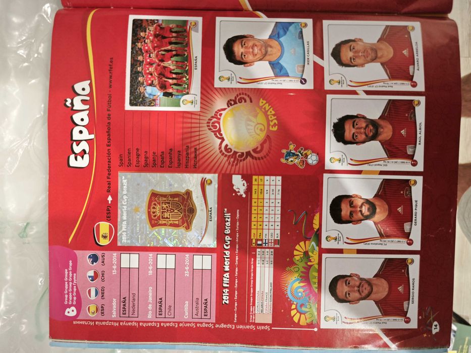 Album 2014 Panini