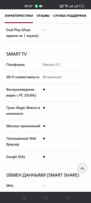 Телевизор 123см  95000т