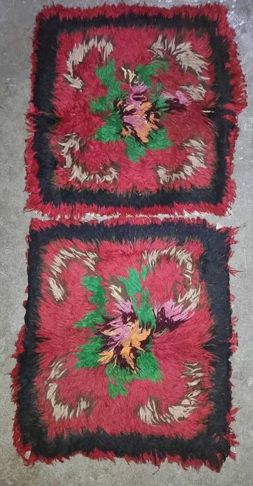 Автентични битови ръчно тъкани старинни български черги